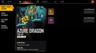 The Azure Dragon top-up in Free Fire